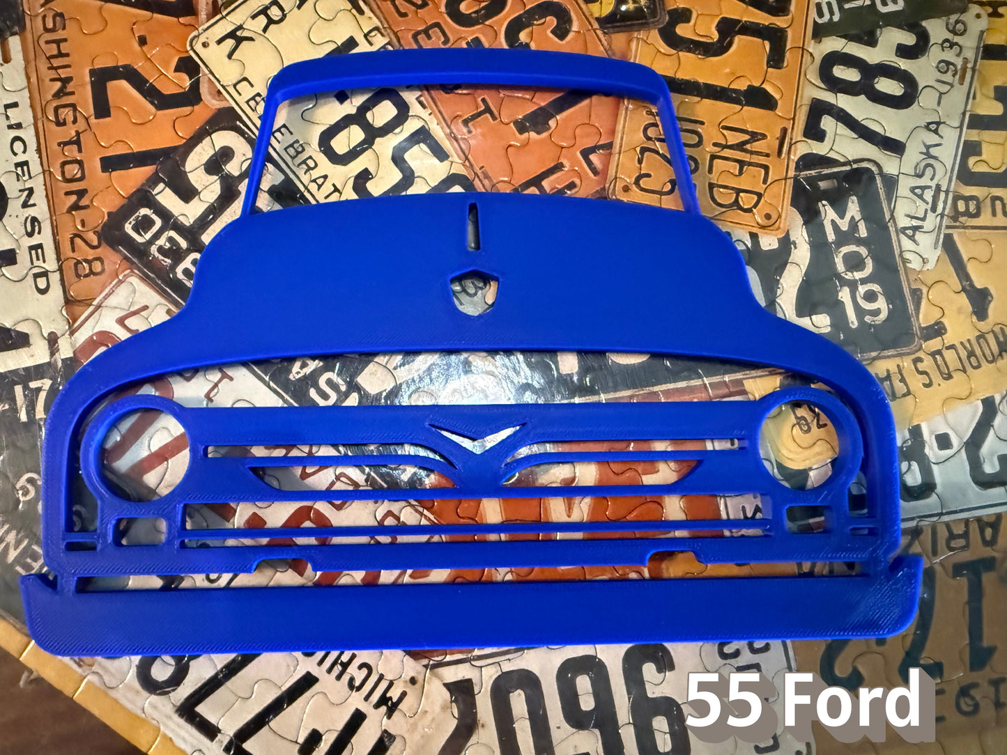 Vintage Truck Grille Wall Art – 3D Printed Classic Pickup Front Ends