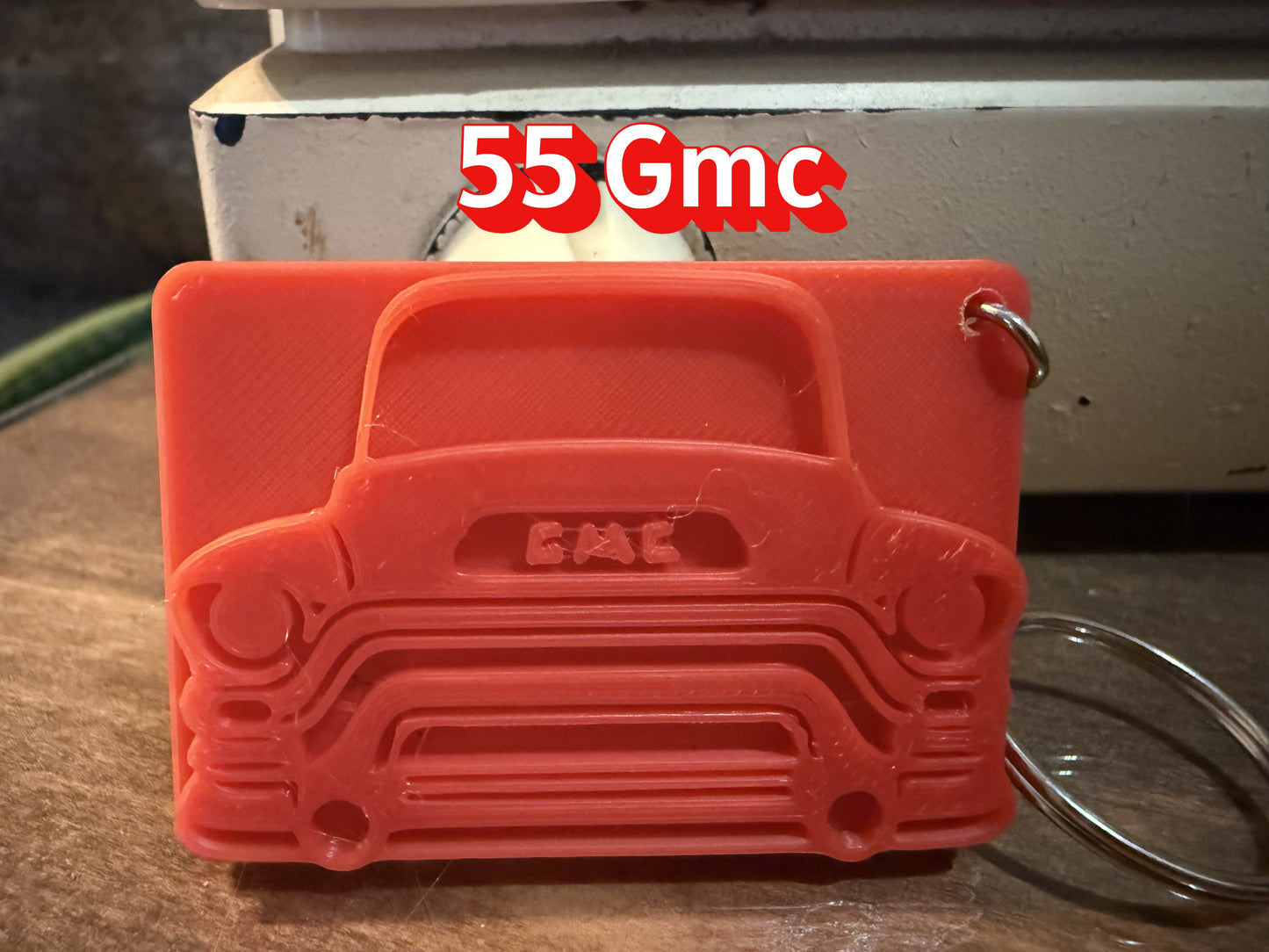 🚗 Classic Truck Grille Keychains – 3D Printed Retro Front Ends | Perfect Gift for Car Lovers!
