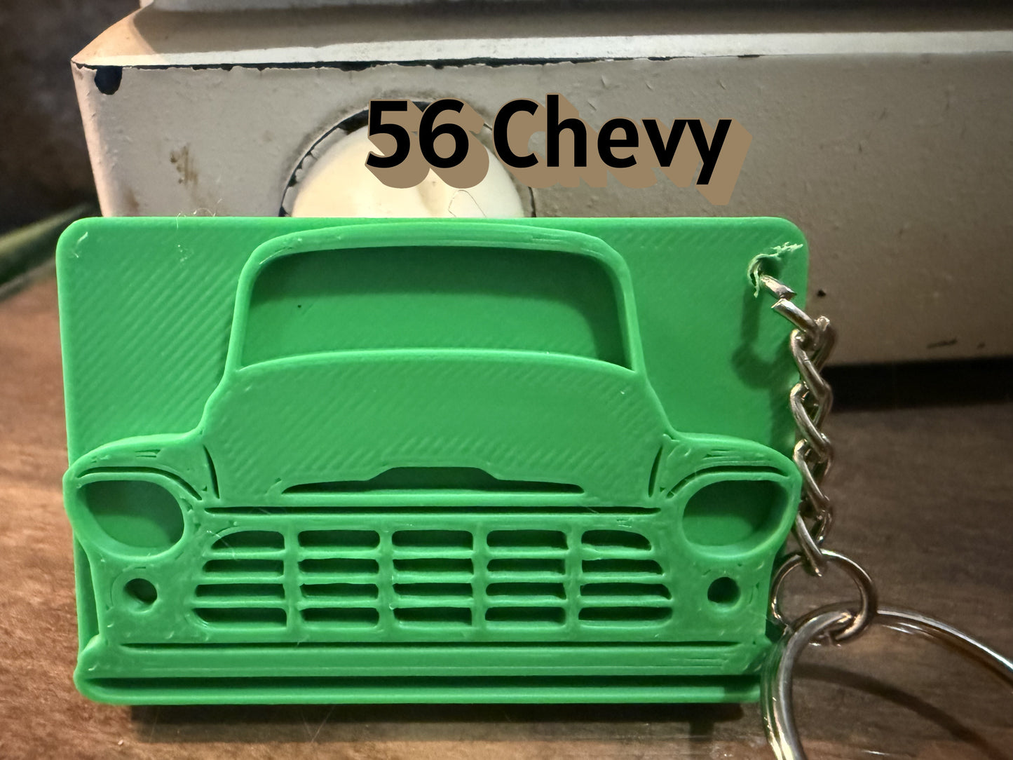 🚗 Classic Truck Grille Keychains – 3D Printed Retro Front Ends | Perfect Gift for Car Lovers!