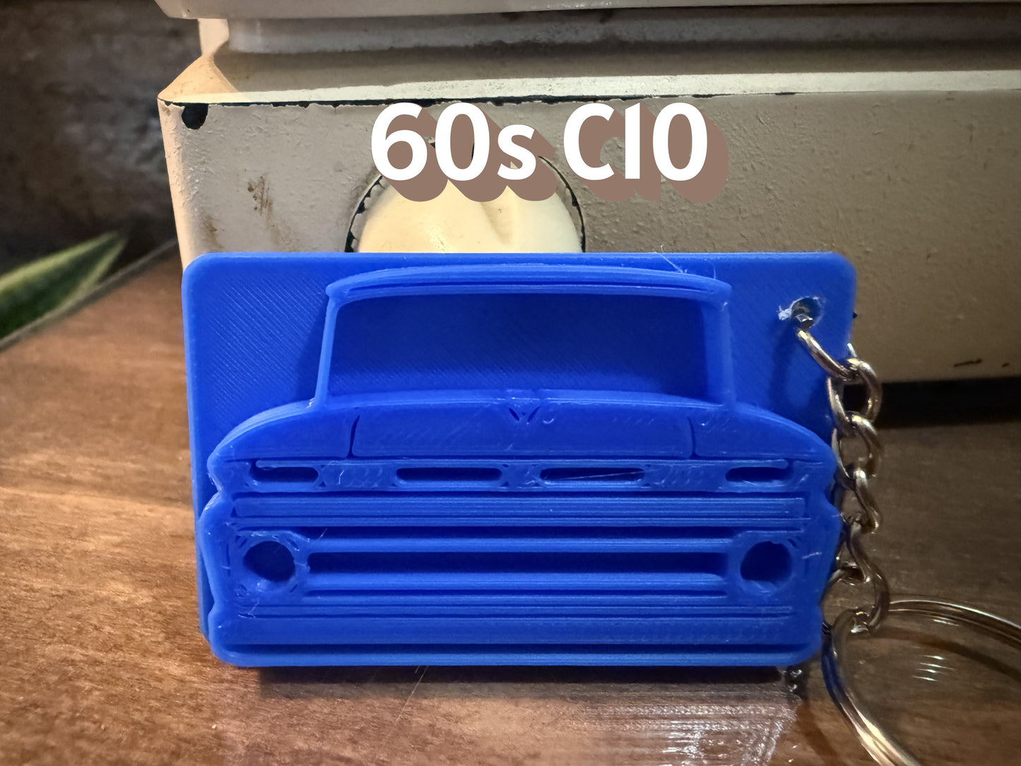 🚗 Classic Truck Grille Keychains – 3D Printed Retro Front Ends | Perfect Gift for Car Lovers!