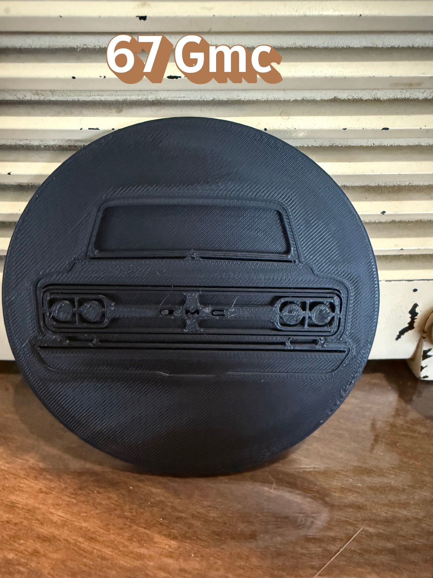 GMC Truck Coaster Set – 3D Printed Retro Front-End Designs – Classic Auto Decor – Gift for Truck Lovers