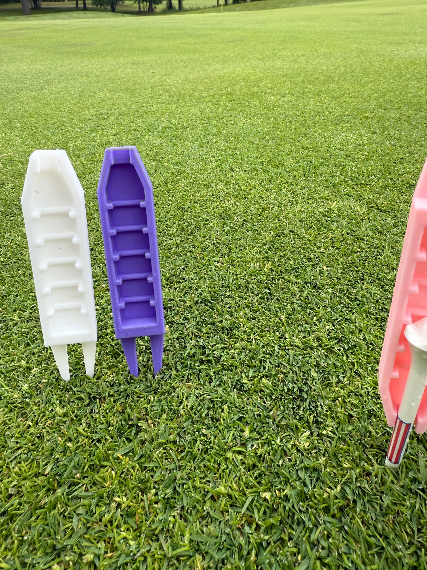 Multi-Color Tee Adjuster & Divot Tool