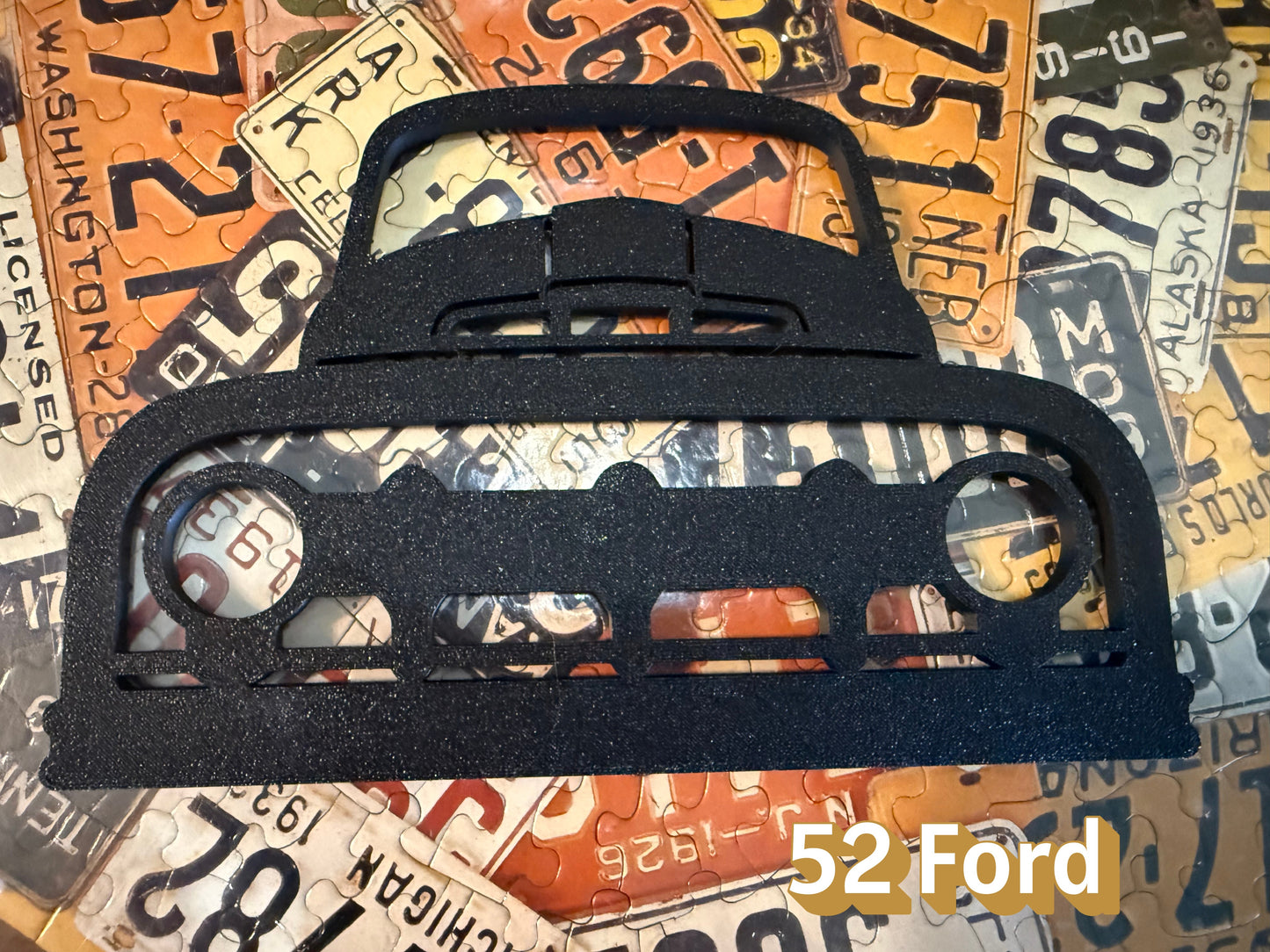 Vintage Truck Grille Wall Art – 3D Printed Classic Pickup Front Ends