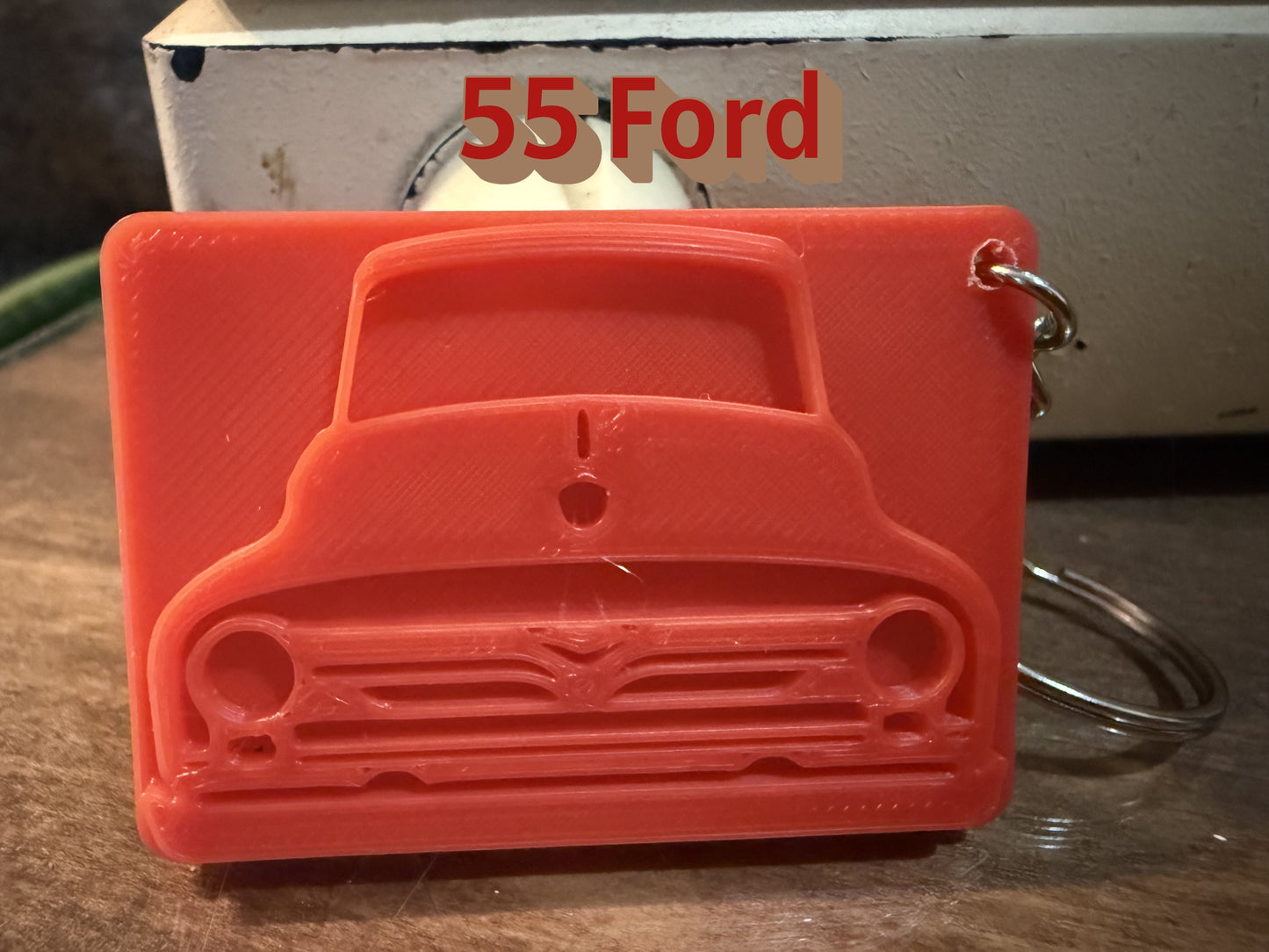 🚗 Classic Truck Grille Keychains – 3D Printed Retro Front Ends | Perfect Gift for Car Lovers!