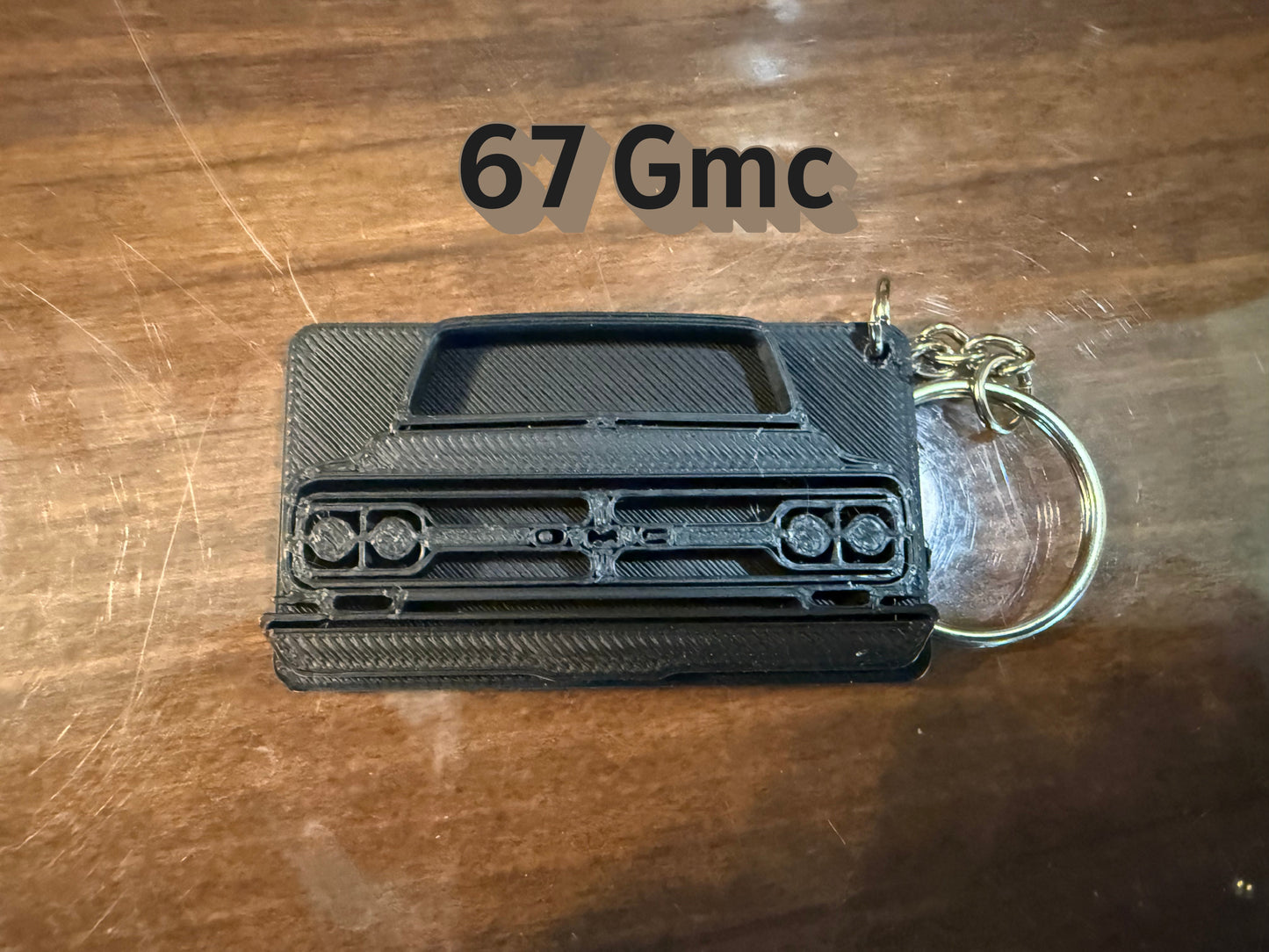 🚗 Classic Truck Grille Keychains – 3D Printed Retro Front Ends | Perfect Gift for Car Lovers!