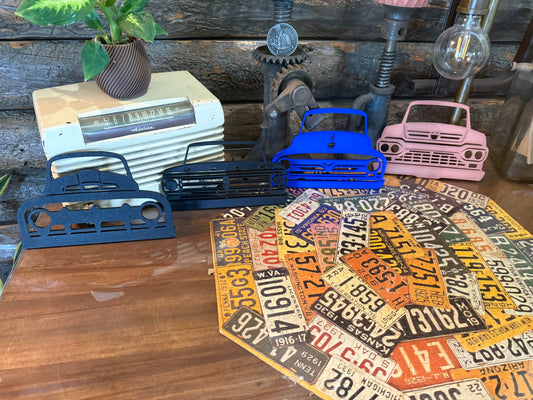 Vintage Truck Grille Wall Art – 3D Printed Classic Pickup Front Ends