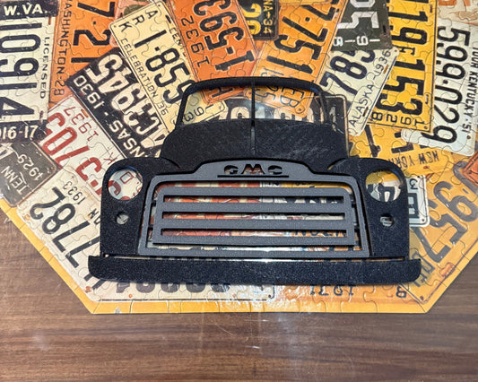 Vintage GMC Truck Grille Wall Art – Classic Pickup Décor