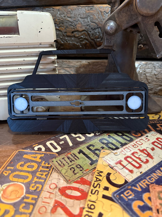Classic Chevy Truck Grille Wall Art – Vintage Pickup Décor
